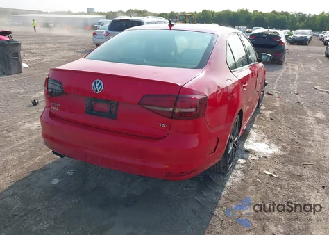 2016 Volkswagen Jetta 1.8T Sport z USA, uszkodzony, nr VIN 3VWB17AJXGM384072